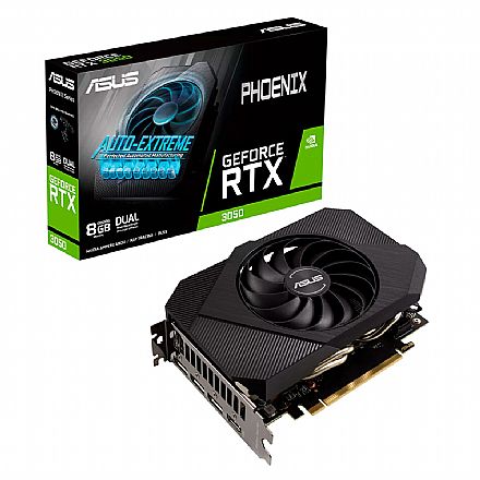 GeForce RTX 3050 8GB GDDR6 128bits - Asus Phoenix - PH-RTX3050-8G