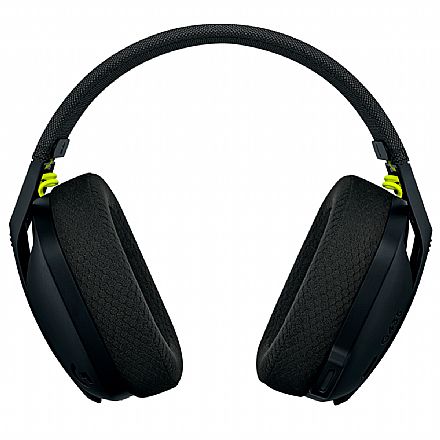 Headset Gamer Sem Fio Logitech G435 - Drivers 40mm - Ultra Leve - Receptor USB LightSpeed ou Bluetooth - Preto - 981-001049