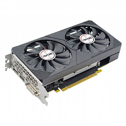 Placa de Vídeo GeForce GTX 1650 4GB GDDR6 128bits - Afox AF1650-4096D6H3-V3