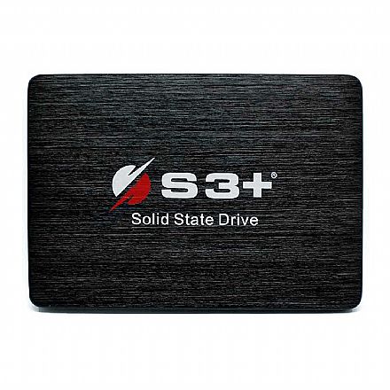 SSD 480GB S3+ - Leitura 550MB/s - Gravação 500MB/s - S3SSDC480