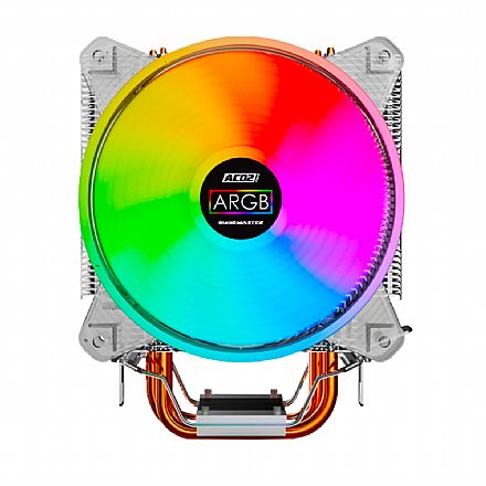 Cooler para Processador K-Mex AC02- Intel / AMD - LED ARGB - AC02004200TXBOX