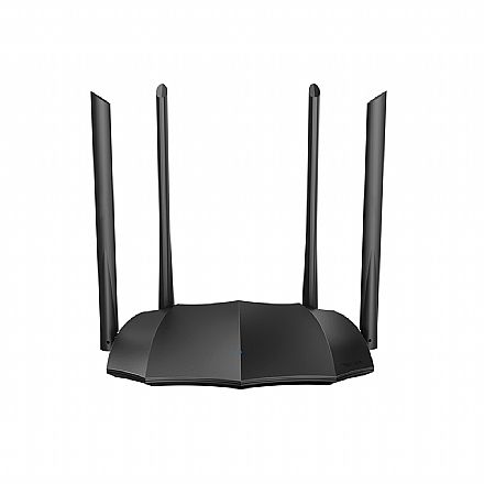 Roteador Wi-Fi Tenda AC8 AC1200 - Gigabit - Dual Band 2.4 GHz e 5 GHz - 4 Antenas