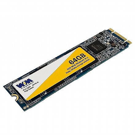 SSD M.2 64GB Win Memory - SATA - Leitura 560MB/s - Gravação 540MB/s - SWB064G