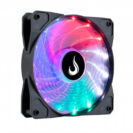 Cooler 120mm Rise Mode Wind - Rainbow - RM-WN-02-RGB