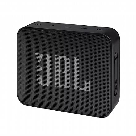 Caixa de Som Portátil JBL GO Essential - Bluetooth - À prova D`Água IPX7 - 3.1W - Preto - JBLGOESBLK