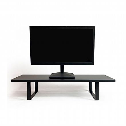 Suporte para Monitor Reliza Stand Desk - com Regulagem de Altura - Preto