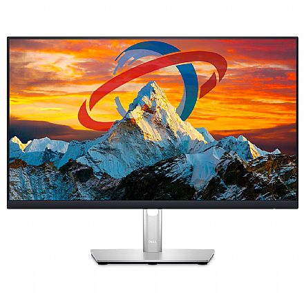 Monitor 24" Dell P2423D - QHD 2560 x 1440 IPS - Regulagem de Altura e Rotação 90° Pivot - HUB USB 3.0 - HDMI/DisplayPort