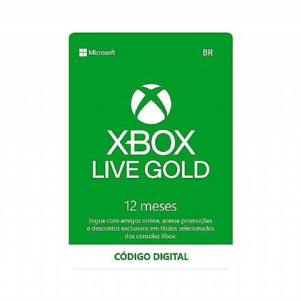 Xbox Live Gold 12 meses