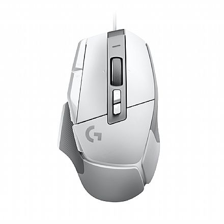 Mouse Gamer Logitech G502 X - G HUB - 25600dpi - 13 Botões Programáveis - Branco - 910-006145