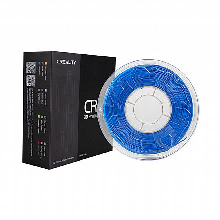 Filamento para Impressora 3D - PLA Azul - 1Kg - 1,75mm - Creality