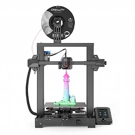 Impressora 3D Creality Ender-3 V2 Neo - FDM - Velocidade de Impressão 120mm/s - USB e Entrada SD - Display 4,3