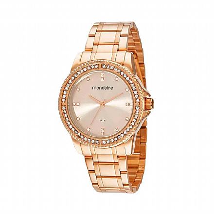 Relógio Feminino Mondaine Social Rose - 32394LPMVRE2