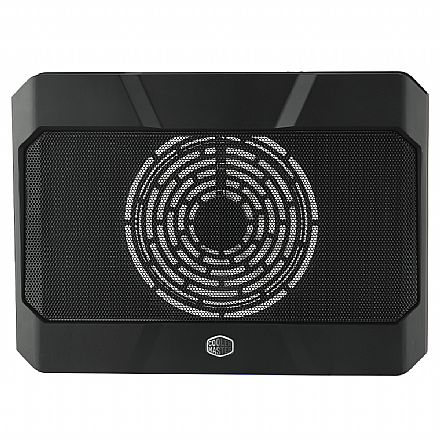 Suporte para Notebook Cooler Master Notepal X150R - até 17" - 3 portas USB - com LED Azul - MNX-SWXB-10FN-R1