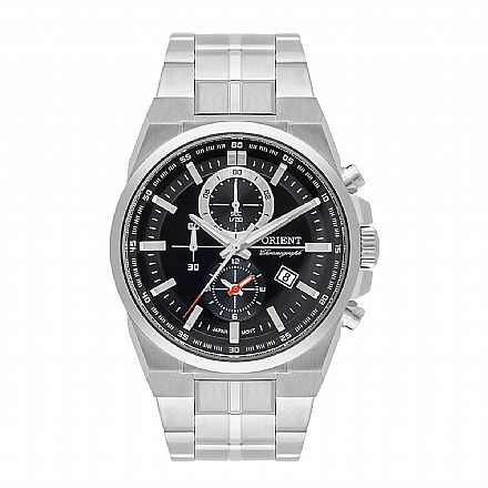 Relógio Masculino Orient Cronógrafo - Mecanismo Quartz - Prata - MBSSC224P1SX