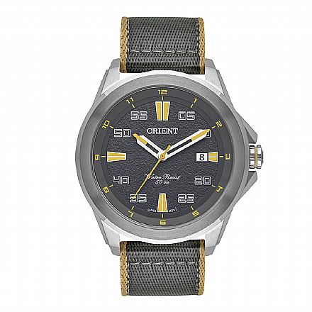 Relógio Masculino Orient Sport Clássico - Sistema easy-click - Prata - MBSS1428G2SX