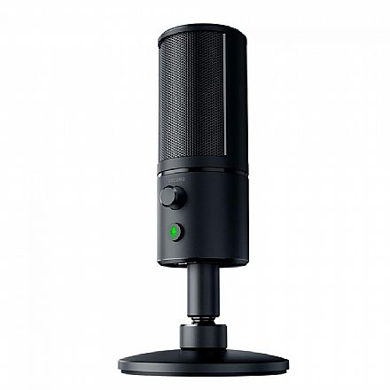 Microfone Razer Seiren X - Pedestal Ajustável - USB - Controles Integrados - RZ19-02290100-R3U1