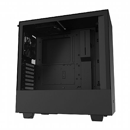 Gabinete Gamer NZXT H510 - Lateral em Vidro Temperado - USB-C - USB 3.2 - Preto - CA-H510B-B1