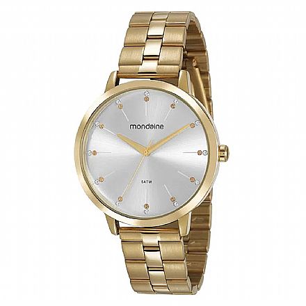 Relógio Feminino Mondaine Casual Dourado - 53659LPMVDE1