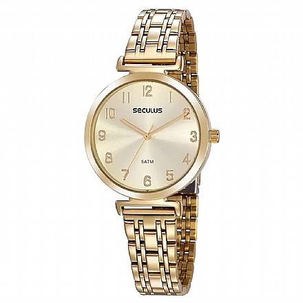 Relógio Feminino Seculus Casual Dourado - 20872LPSVDS3