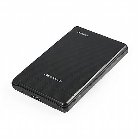 Case para HD SATA 2.5" C3Tech - USB 3.0 - CH-310BK - Preto
