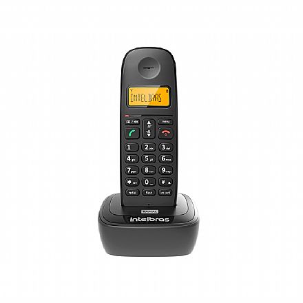 Ramal sem Fio Intelbras TS 2511 - DECT 6.0 - com Agenda e Identificador de Chamadas - Preto