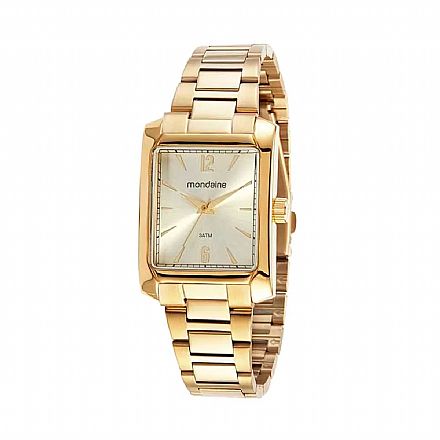 Relógio Feminino Mondaine Casual Dourado - 32417LPMVDE1