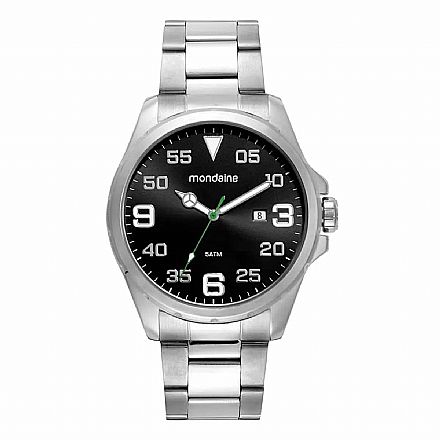 Relógio Masculino Mondaine Casual Prata - 32539G0MVNE2