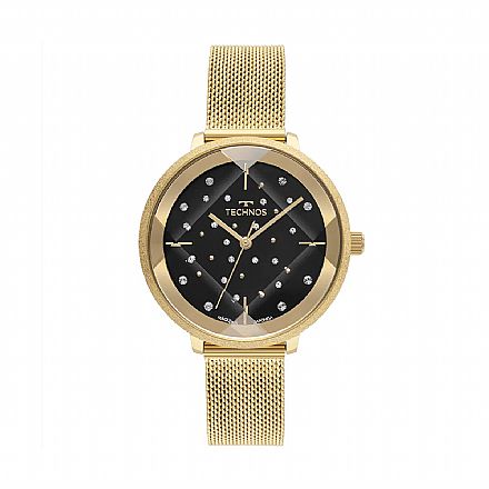 Relógio Feminino Technos Crystal Dourado - 2036MPS/1P