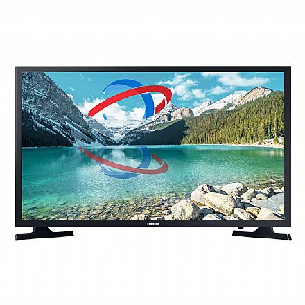 TV 32" Samsung Business LH32BETBLGGXZD - Smart TV - Tizen - HD - HDR - Wi-Fi - HDMI / USB