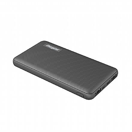 Power Bank Carregador Portátil Energizer UE10044 - 2 Portas USB - 10000mAh - Preto