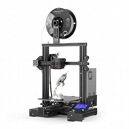 Impressora 3D Creality Ender-3 Neo - FDM - Velocidade de Impressão 120mm/s - Nivelamento CR Touch