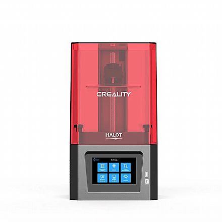 Impressora 3D Creality Halot One - Resina - Velocidade de Impressão 1-10s/camada - Display Touch