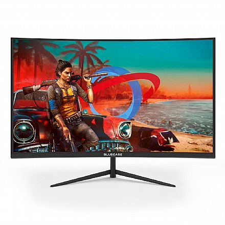 Monitor Gamer 23.6" Bluecase Gamersync Curvo - Full HD VA - 1ms - 180Hz - Adaptive Sync - HDMI/DisplayPort - BM24FFD1GCBX