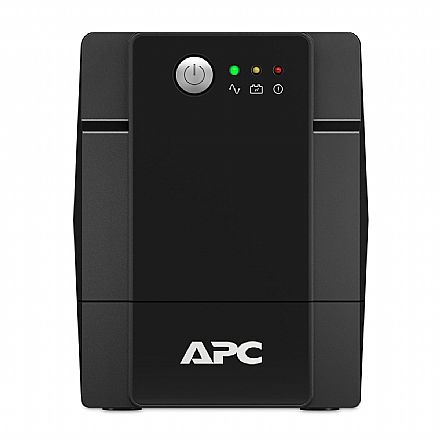 No-Break 600VA APC Back-UPS BVX600BI-BR - Entrada Bivolt - Saída 115V - Semi Senoidal - 4 Tomadas