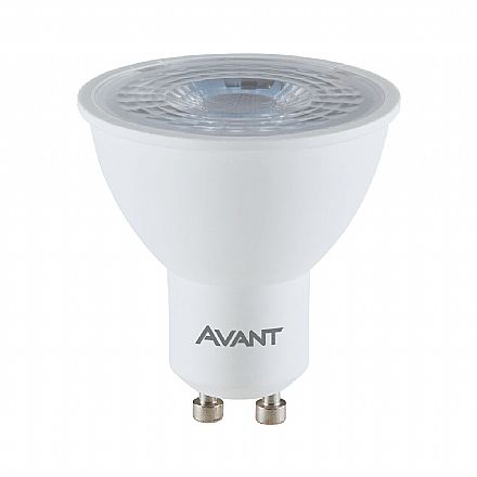 Lâmpada Dicroica LED 4,8W - Soquete GU10 - Bivolt - Cor 6500K Branco Frio - MR16 - 350 Lumens - Avant 38GU10-BR6500K