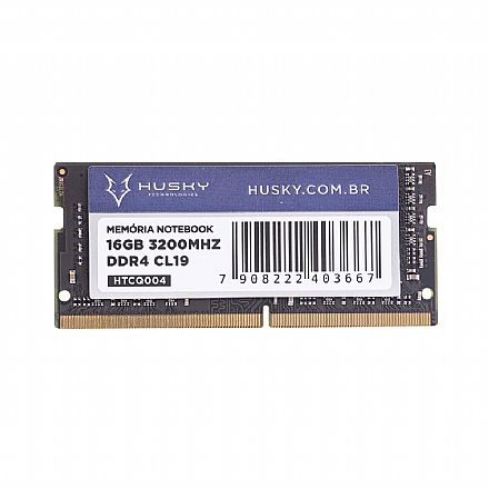 Memória SODIMM 16GB DDR4 3200MHz - para Notebook - CL19