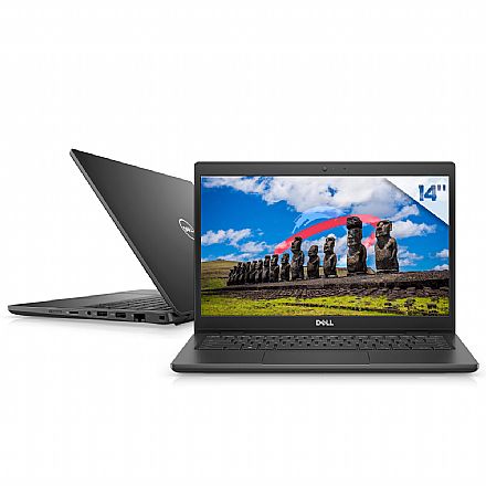 Notebook Dell Latitude 14 3420 - Intel i5 1135G7, RAM 16GB, SSD 1TB, Tela 14", Rede RJ45, Windows 11 Professional - Preto - Outlet