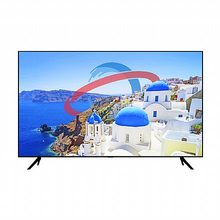 TV 55" Samsung UHD 55CU7700 - Smart TV - 4K Ultra HD - HDR 10+ - Gaming Hub - Wi-Fi e Bluetooth - HDMI / USB