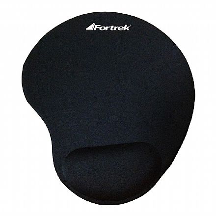 Mousepad Ergônomico Fortrek - Base Antiderrapante - Apoio de Pulso em Gel - ERG102