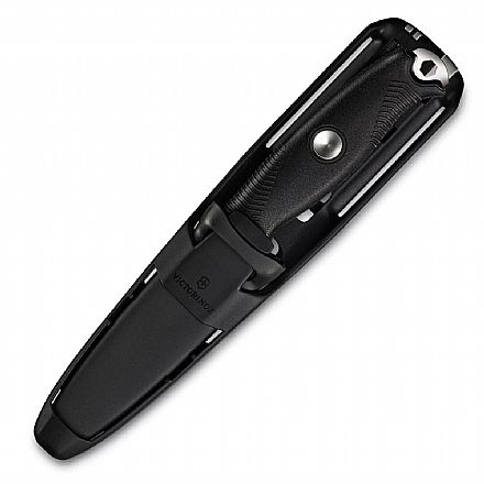 Faca Victorinox Venture Pro - Lâmina fixa - Cabo Antiderrapante - 9 Funções - Preta - 3.0903.3F