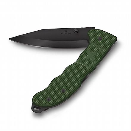 Canivete Victorinox Evoke BSH Olive Green - Lâmina Preta - com 4 funções - Verde - 0.9425.DS24