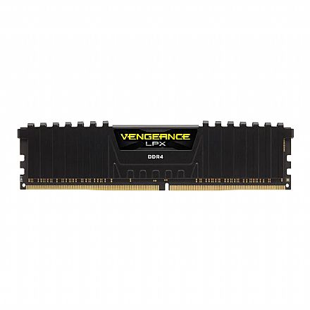Memória 32GB DDR4 2666MHz Corsair Vengeance LPX - C16 - CMK32GX4M1A2666C16 - Liquidação Open Box