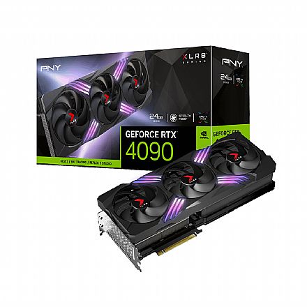 GeForce RTX 4090 24GB GDDR6X 384bits - PNY XLR8 Verto Epic-X - VCG409024TFXXPB1