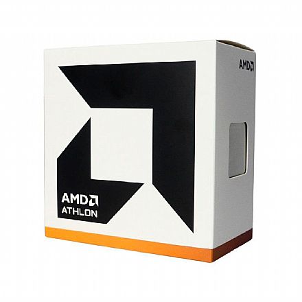AMD Athlon 3000G Dual Core - 4 Threads - 3.5GHz - Vídeo Integrado - Cache 4MB - AM4 - TDP 35W - YD3000C6FHSBX