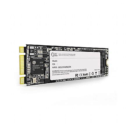 SSD M.2 512GB NTC - SATA - Leitura 530MB/s - Gravação 450MB/s - NTCKF-F6M.2NGFF-512