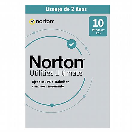 Norton Utilities Ultimate - Licença de 2 anos para 10 Dispositivos - Versão Download