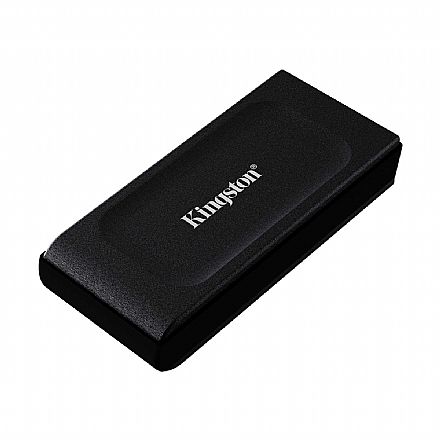 SSD Externo 2TB Kingston XS1000 - Portátil - USB 3.2 - 1050MB/s - Preto - SXS1000/2000G