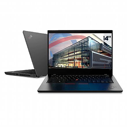 Notebook Lenovo ThinkPad L14 - Intel i5 1135G7, RAM 16GB, SSD 1TB, Tela 14" Full HD, Rede RJ45, FreeDos, Biometria Impressão Digital - 20X2006PBO