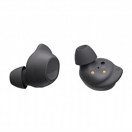Fone de Ouvido Bluetooth Earbud Samsung Galaxy Buds FE - Case Carregador - Cancelamento de Ruído ANC - Branco e Grafite - SM-R400NZAPZTO