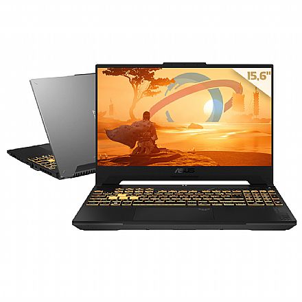 Notebook Asus TUF Gaming FX507VV-HQ333W - Intel i7 13620H, RAM 16GB, SSD 512GB, GeForce RTX 4060, Tela 15.6" 165Hz WQHD, Windows 11 - Mecha Gray